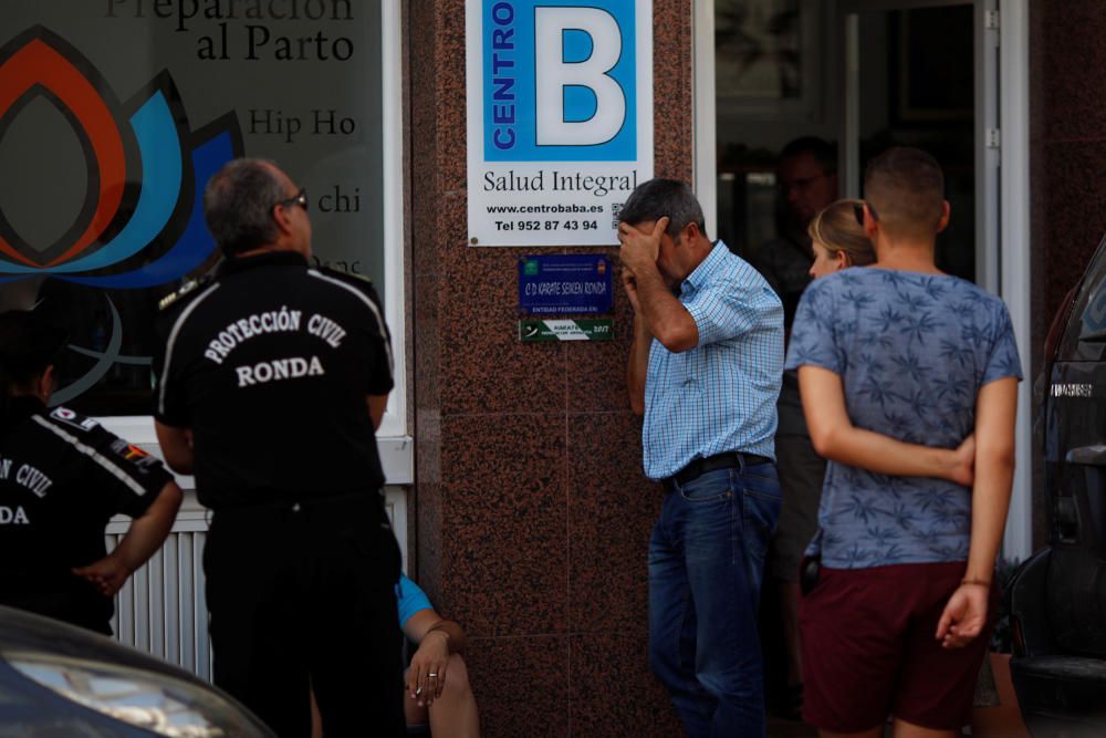 Brother of Vicente Perez, one of the victims, ...