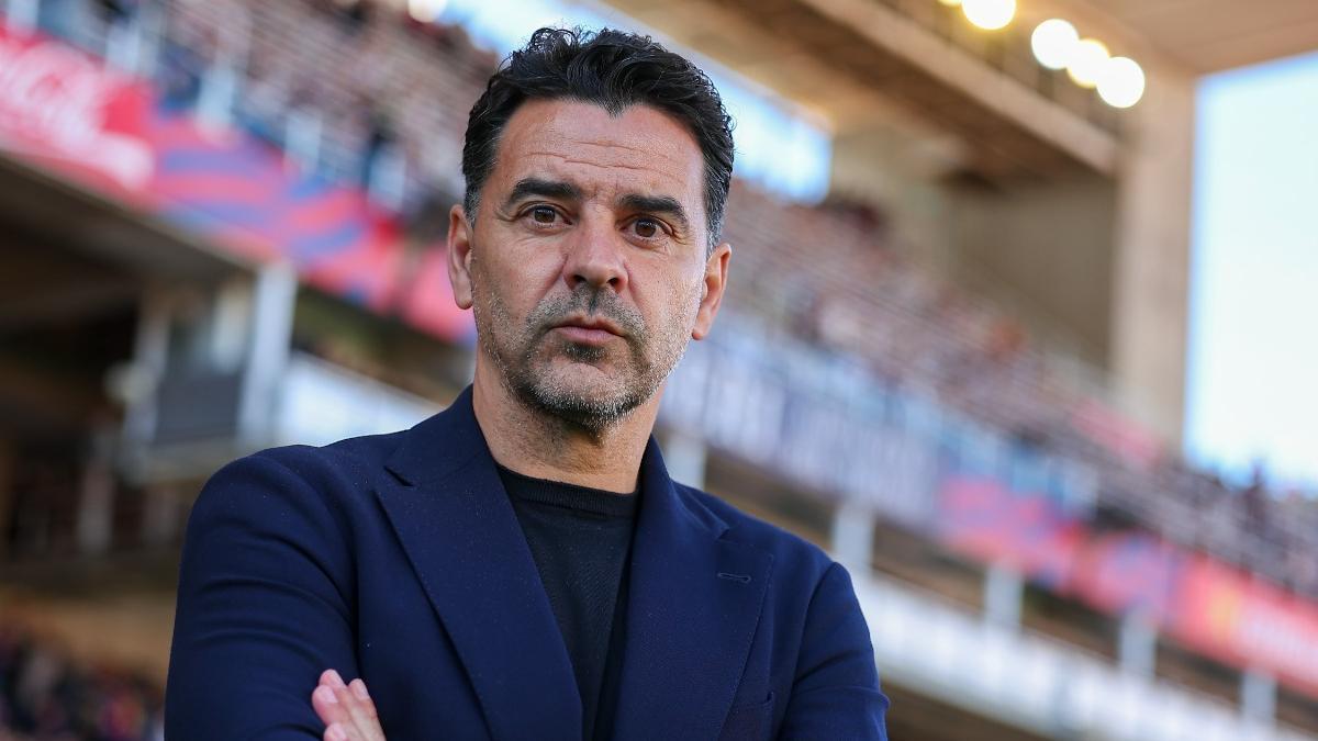 Míchel, en Monjuïc