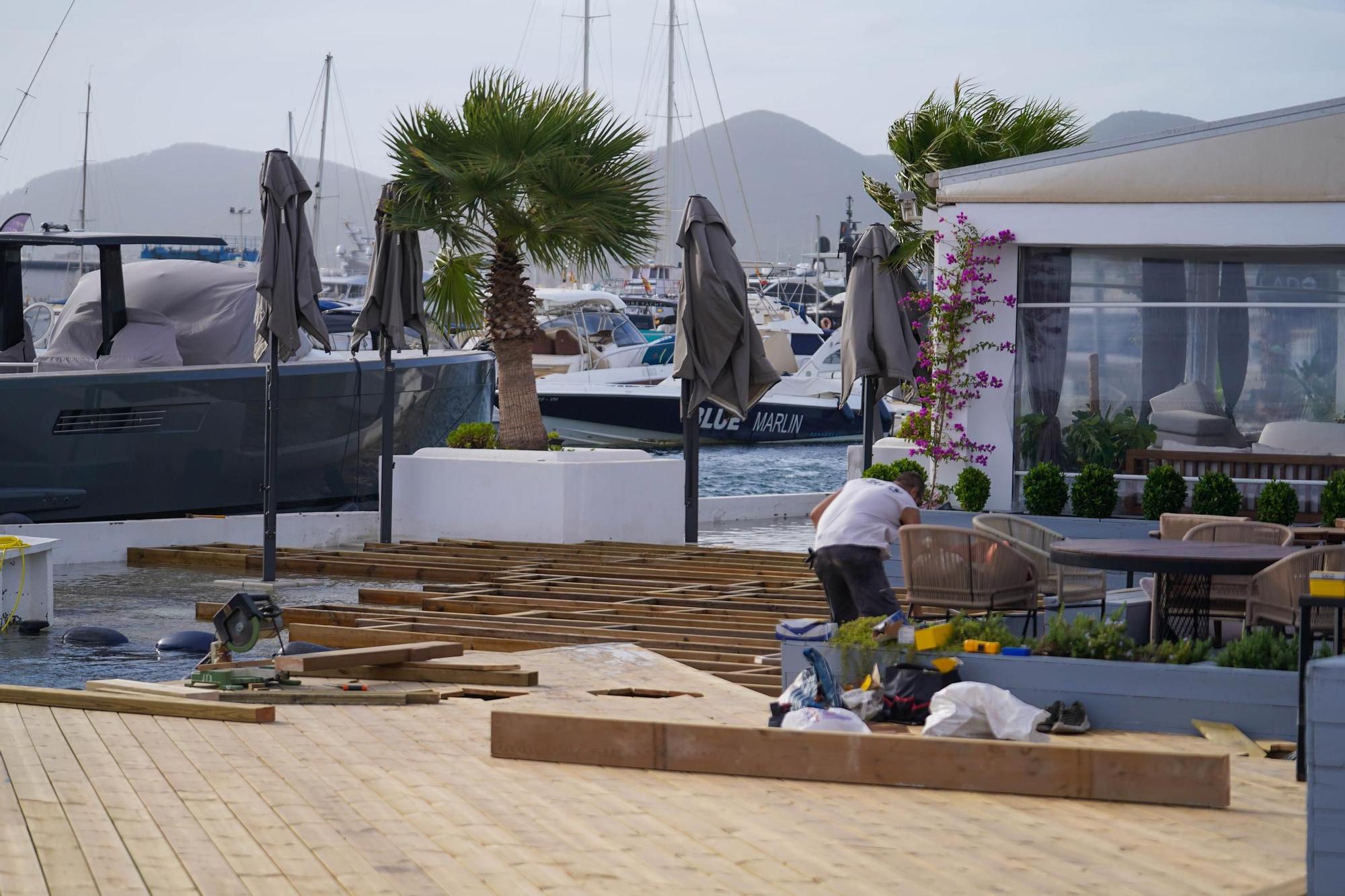 Mira aquí cómo ha quedado la zona de Botafoc Ibiza tras la eliminación de la última barrera que la separaba de la ciudad