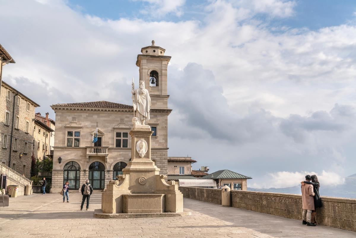 Piazza della Libertà, San Marino.