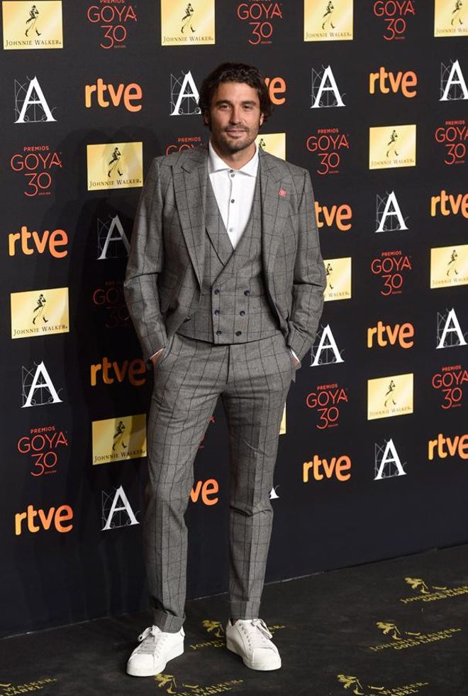 Cena de los nominados a los Goya 2016: Álex García