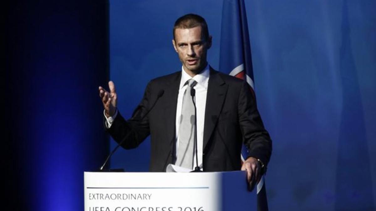 Aleksander Ceferin, nuevo presidente de la UEFA