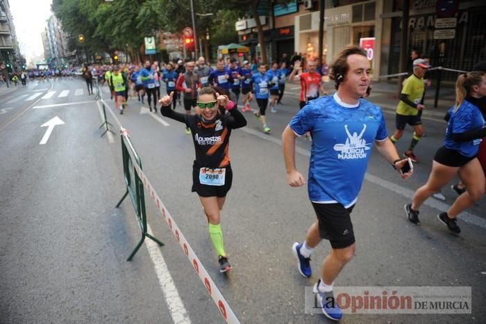 Salida 10K de la Maratón de Murcia