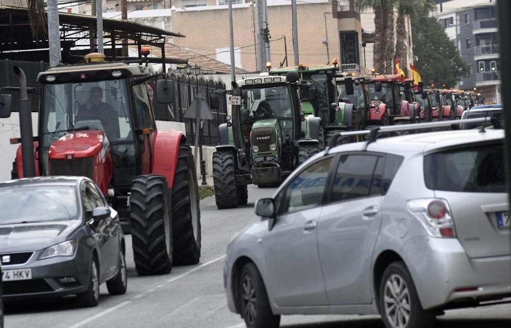 Así ha sido la manifestación de los agricultores en Murcia (II)