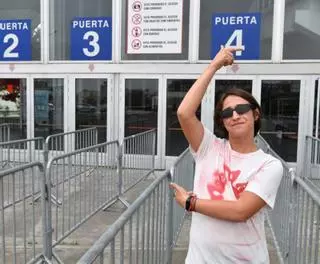 Cuarenta horas de espera para ver a Rosalía