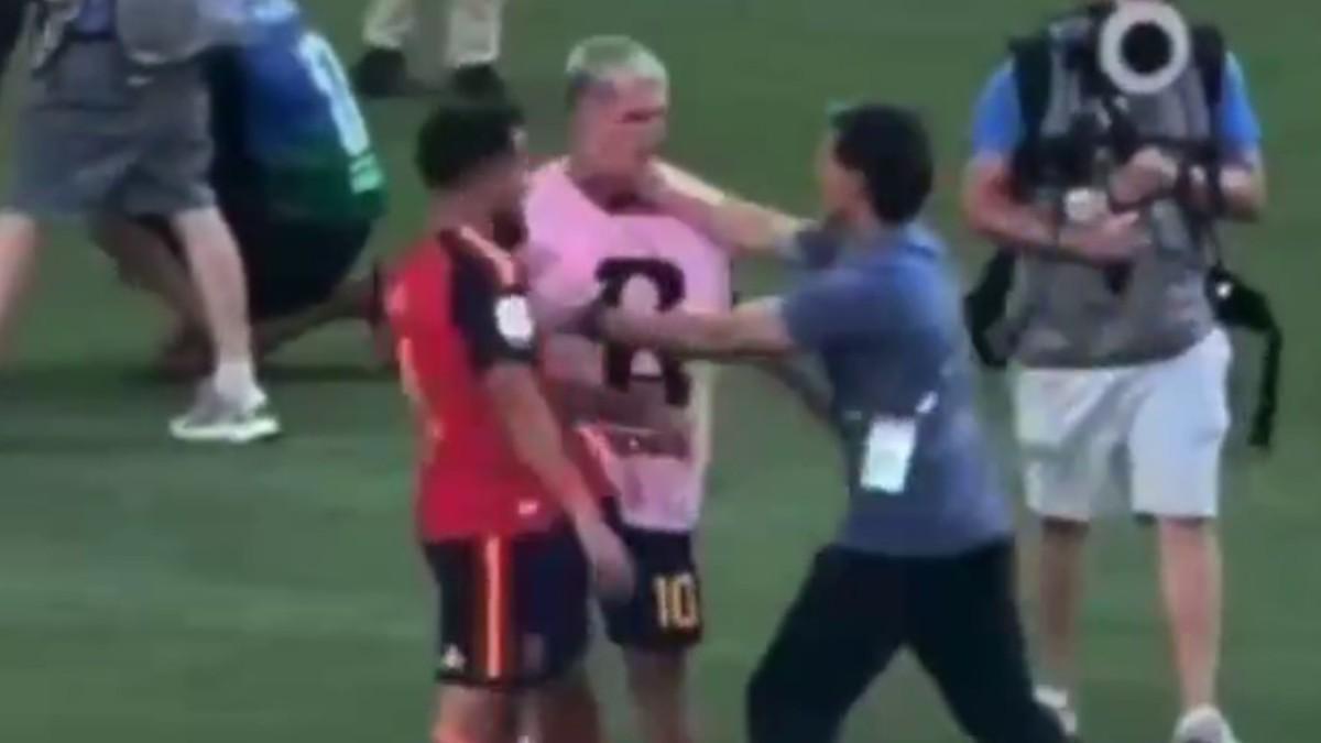 Las primeras palabras de Ayala tras la agresión a Dani Olmo