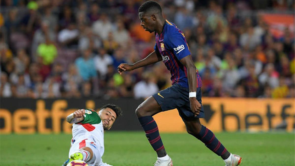 LALIGA | FC Barcelona - Alavés (3-0): Dembélé falló en un mano a mano con Pacheco