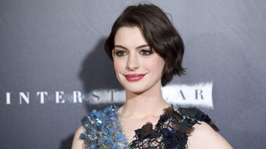 La actriz Anne Hathaway