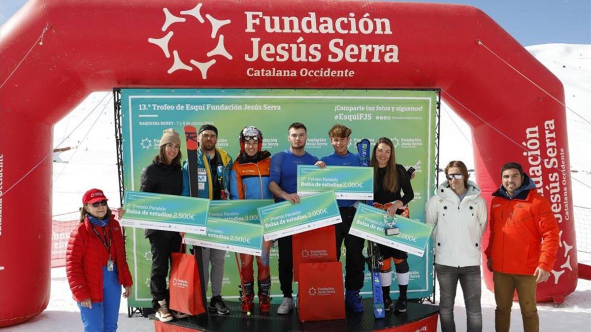 Podium final del 13º Trofeo Fundación Jesús Serra