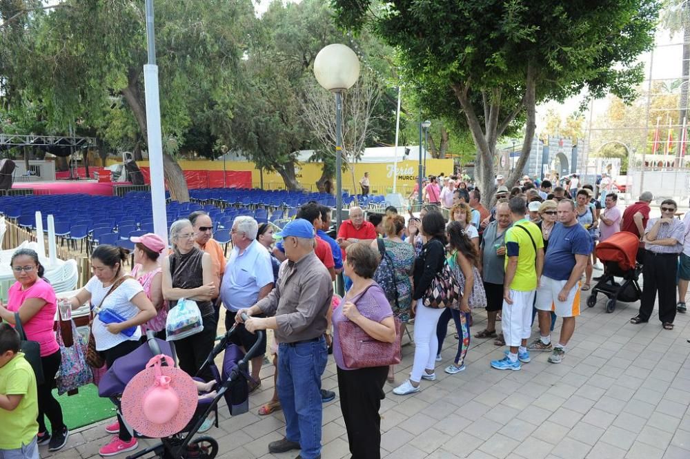 Celebración del Día de Murcia en la Feria