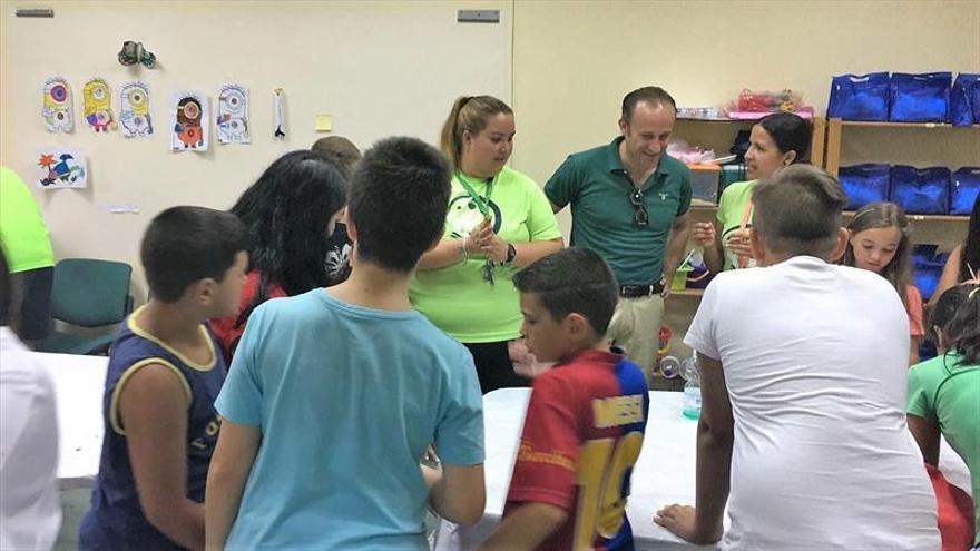 Cuarenta niños de Almendralejo participan en los Espacios Educativos Saludables