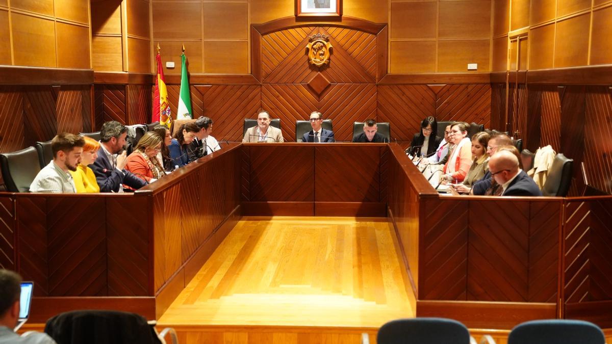 Imagen del Pleno del Ayuntamiento de Pozoblanco.