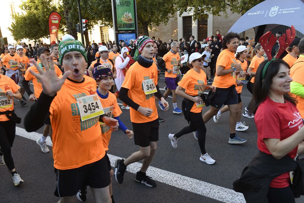 La San Silvestre 2025 en Murcia, en fotografías