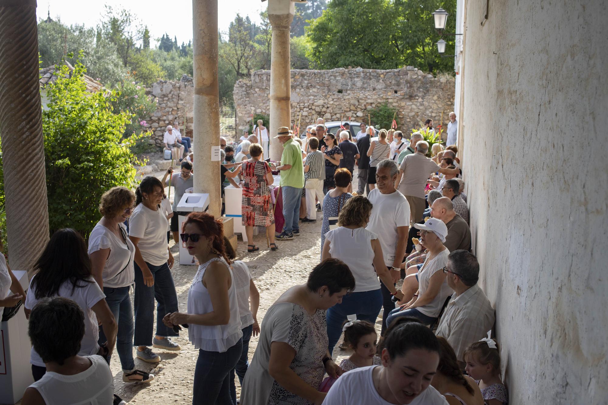 La ermita Sant Feliu de Xàtiva se llena tras dos años sin celebrar su patrón