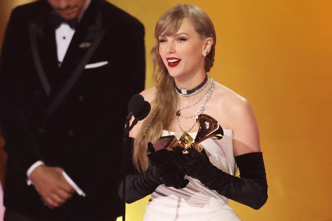 Taylor Swift hace historia en los Premios Grammy 2024