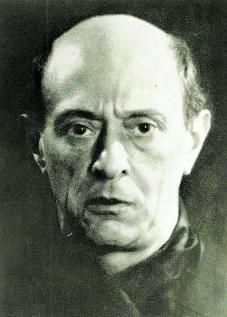 Arnold Schönberg. Man Ray