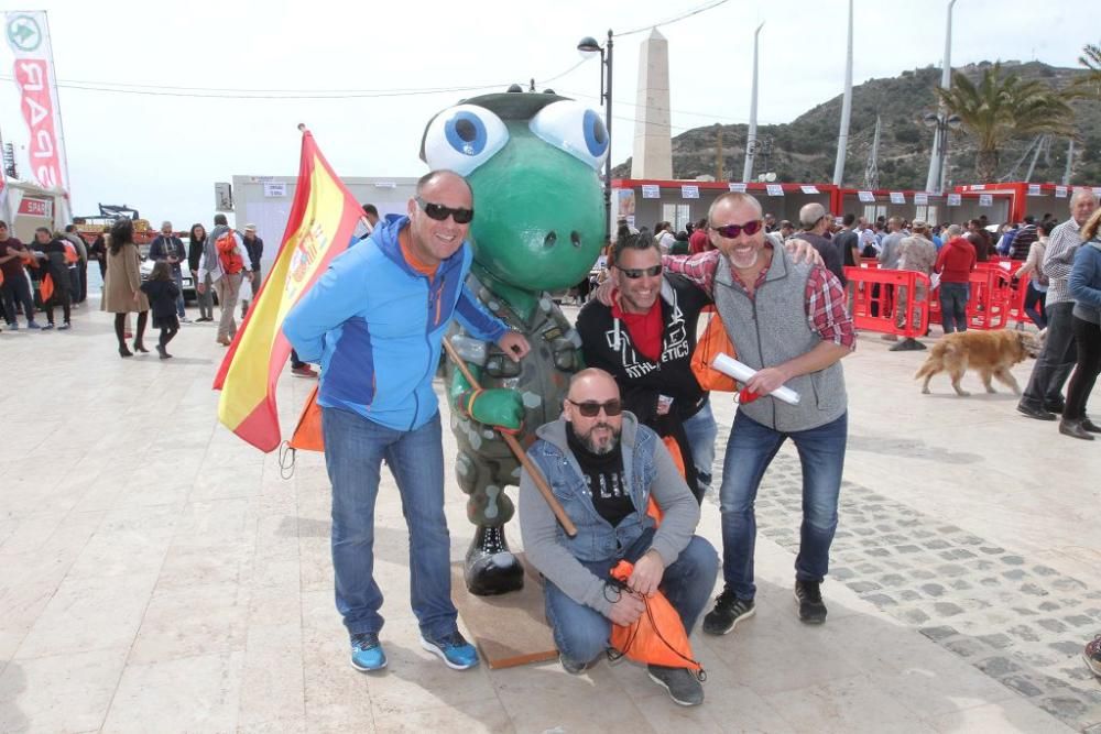 Entrega de dorsales para la Ruta de las Fortalezas de Cartagena