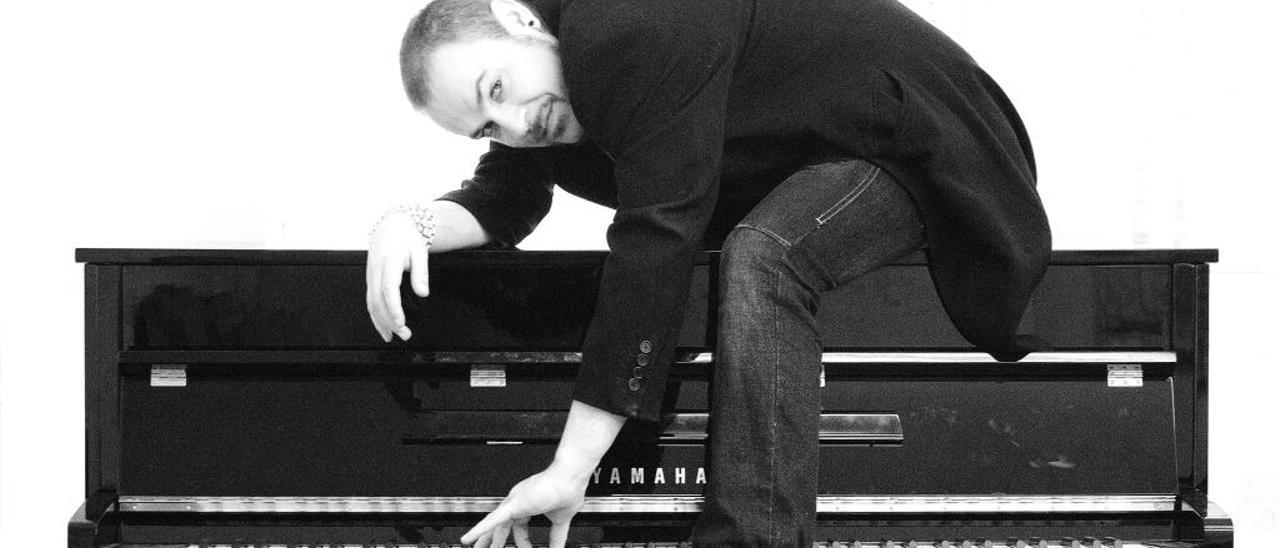 El pianista compostelano Abe Rábade.