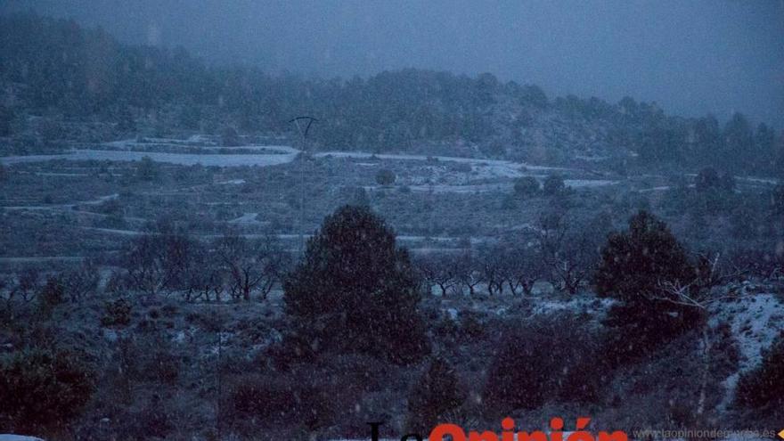 Nieve en el Campo de San Juan (Moratalla)