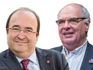 Miquel Iceta y Lluís Rabell