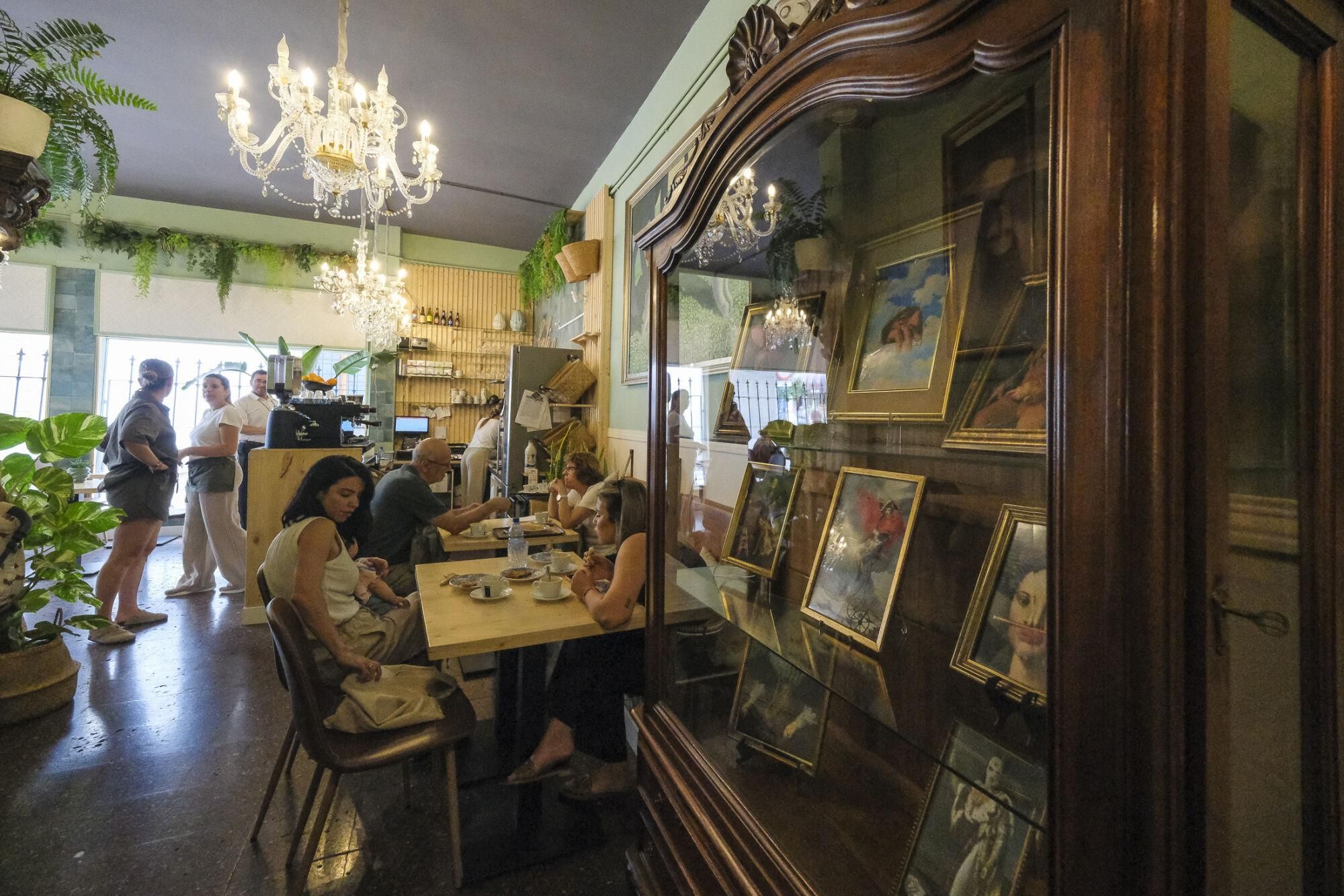 Café Lora, en Vegueta