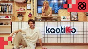 Germán Bernad, actual director ejecutivo de Kaotiko, y Katia Vilagines, fundadora de la marca de streetwear que nació en Barcelona hace 25 años