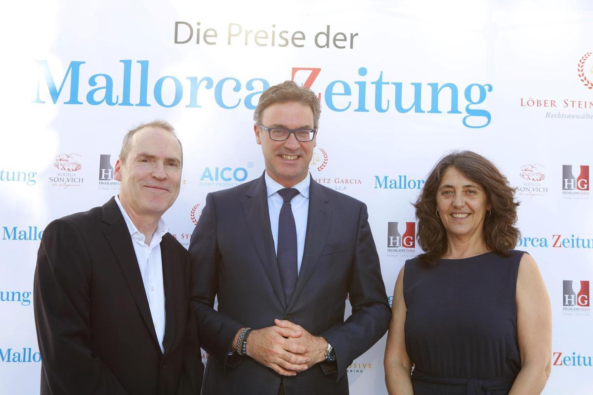 Ciro Krauthausen, Toni Costa und Marisa Goñi (v.l.).