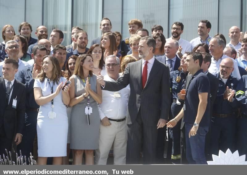 Visita del Rey a BP en Castellón