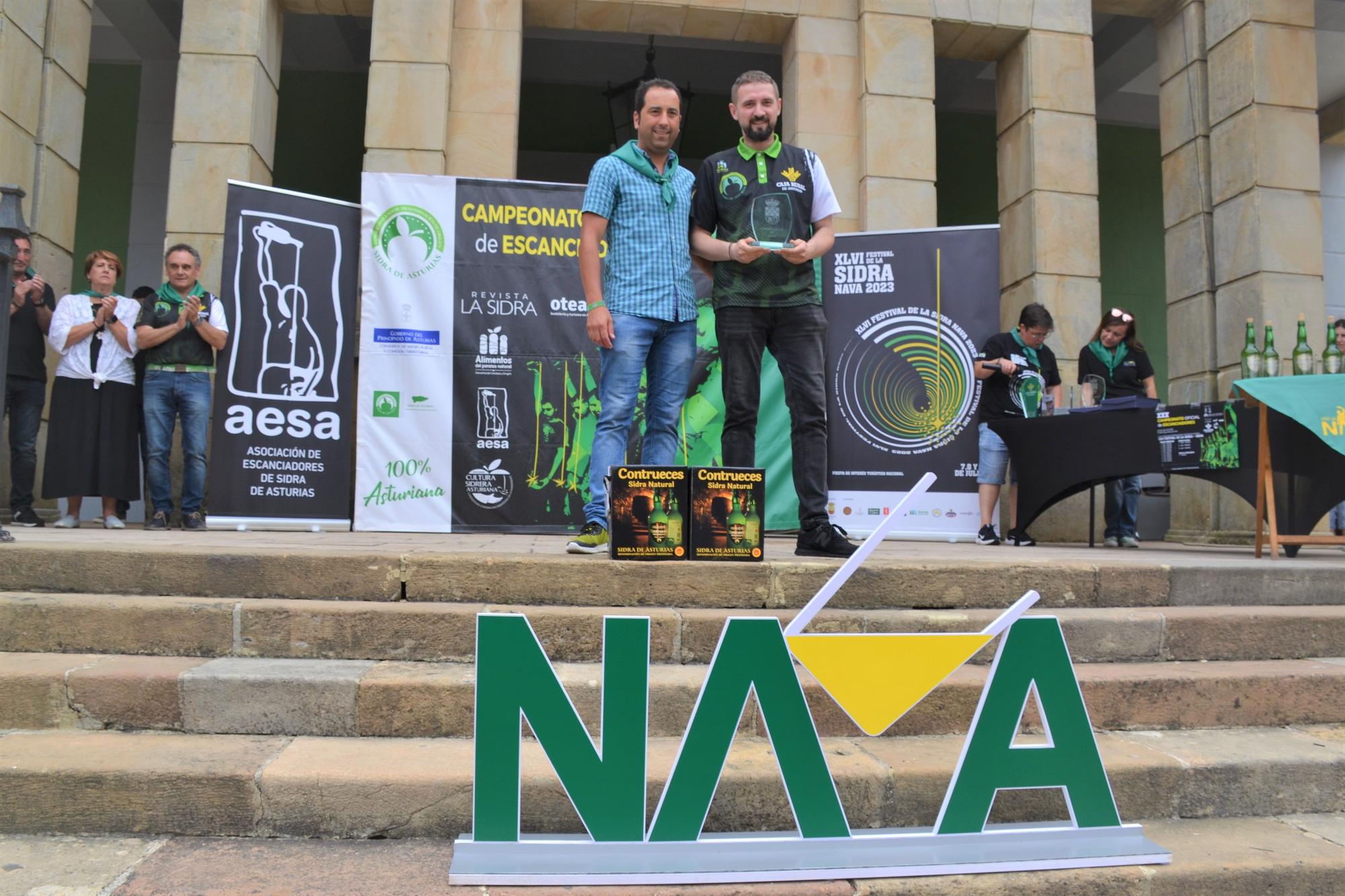 imagenes: XXX Campeonato Oficial de Escanciadores Nava 2023