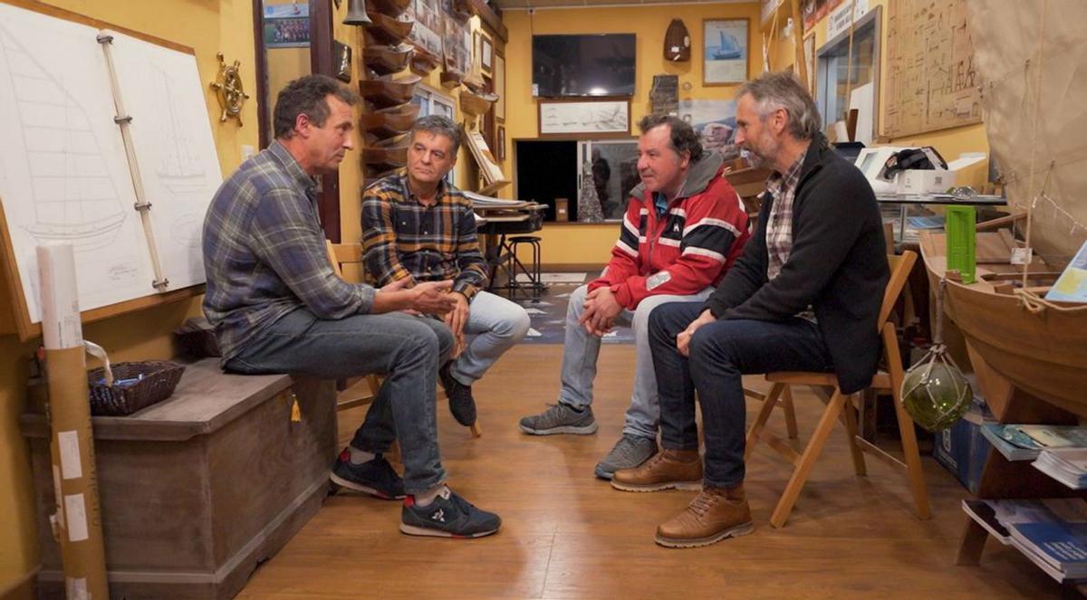 Ramón Collazo, Gerardo Triñanes, José Garrido, Francisco Fra.