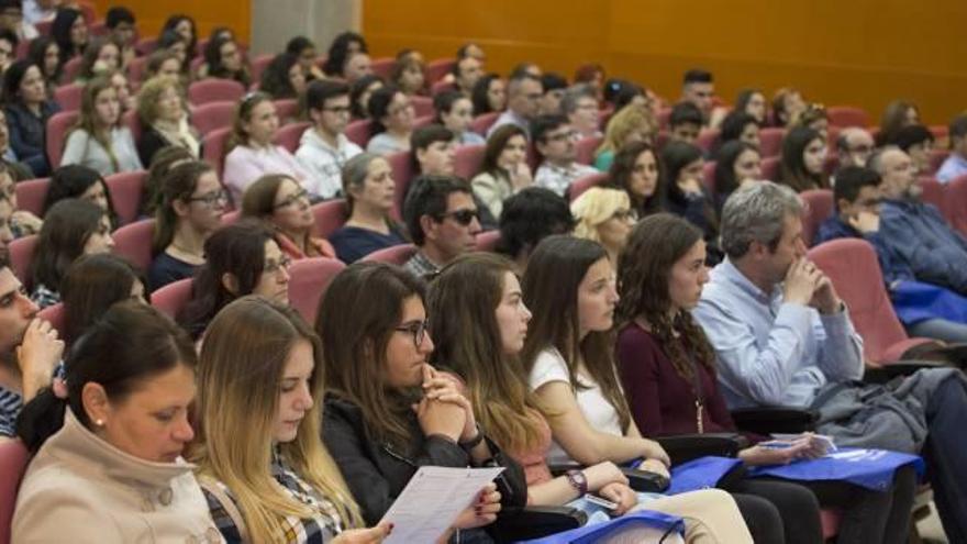 Los asistentes en las jornadas abiertas.