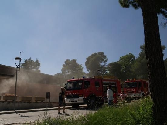 Incendi a Castellterçol