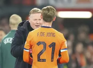 Kluivert y Koeman, de vuelta por Mestalla