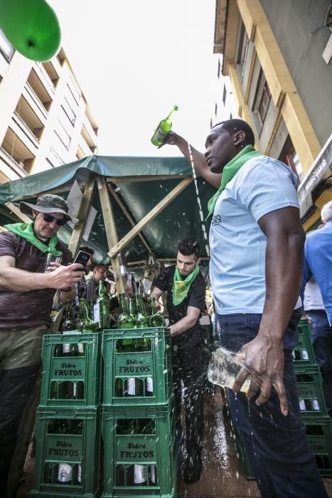 La Preba de la sidra en Gascona 2019