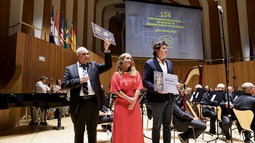 El Ateneu Musical de Llíria triunfa en el certamen de bandas de València