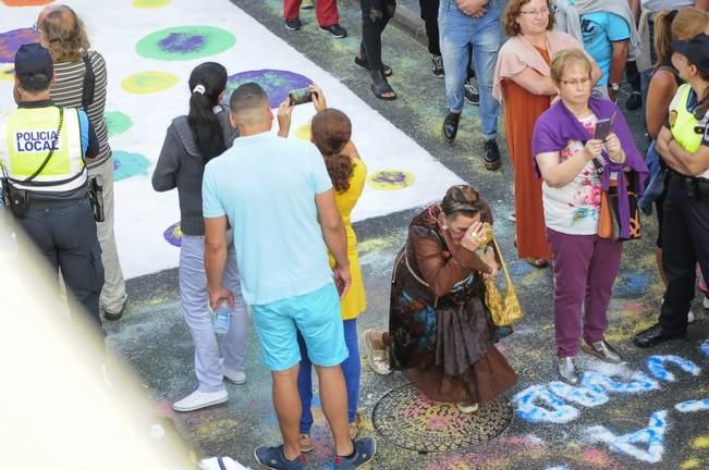 Procesion del Carmen por las calles de La Isleta