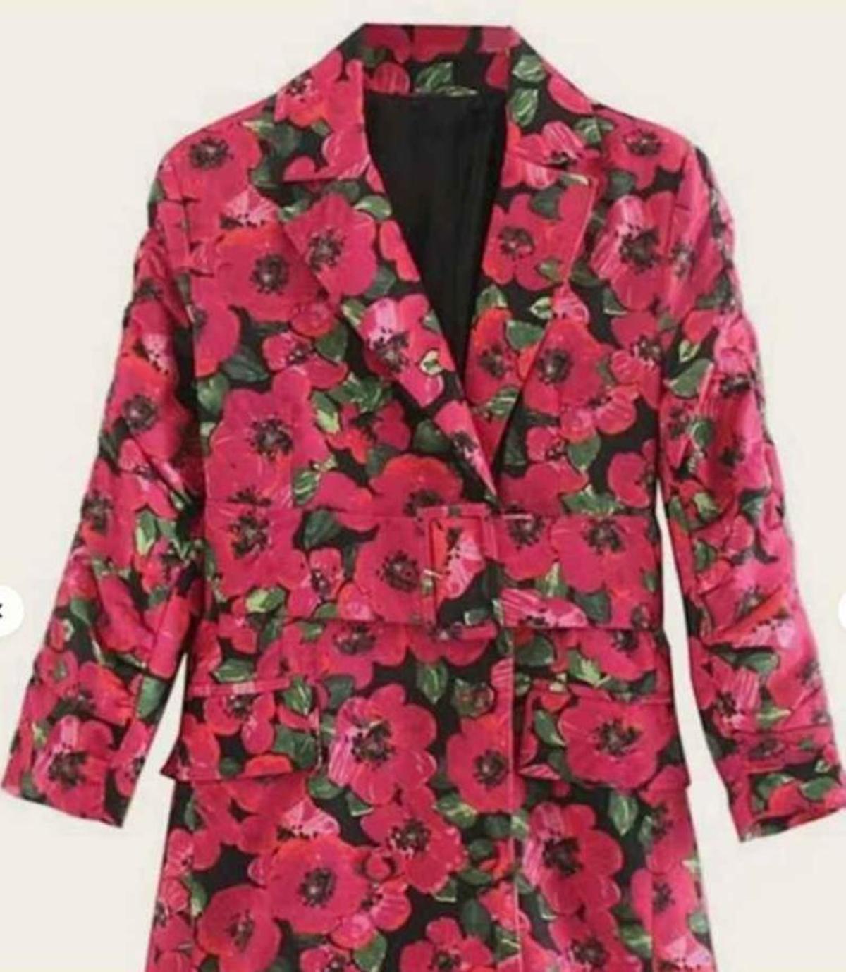 blazer floral