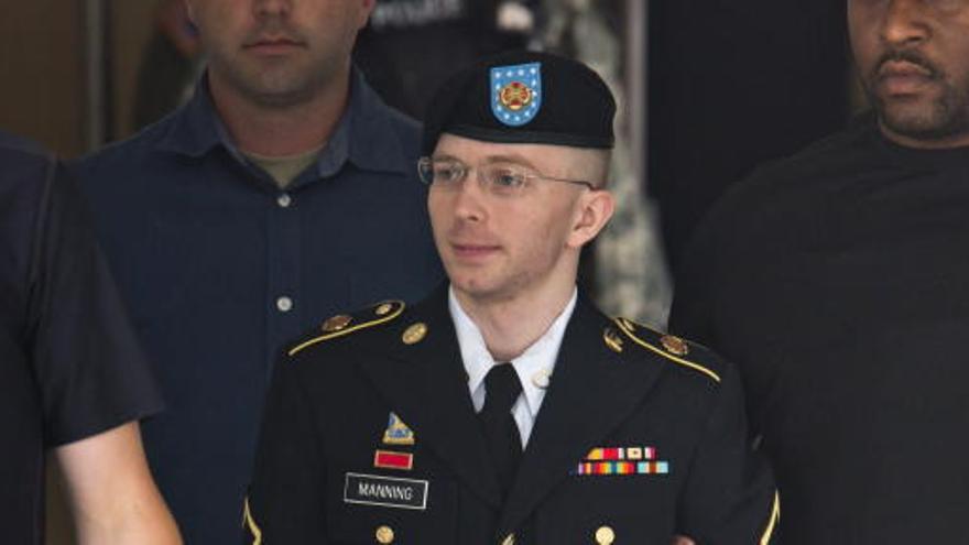 El soldado Manning en una foto de archivo.