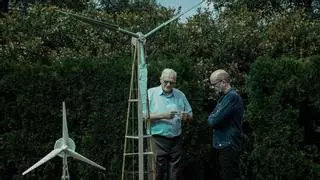 El aerogenerador que triplica la producción de electricidad, patentado por un jubilado de 93 años