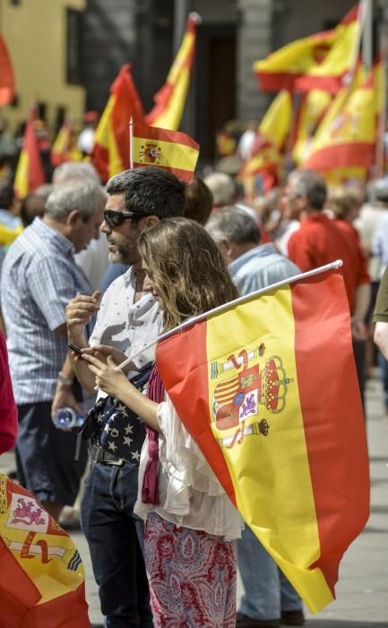 30/09/2017 LAS PALMAS DE GRAN CANARIA. Manifestación contra el 1-0 de San Telmo a Santa Ana. FOTO: J. PEREZ CURBELO