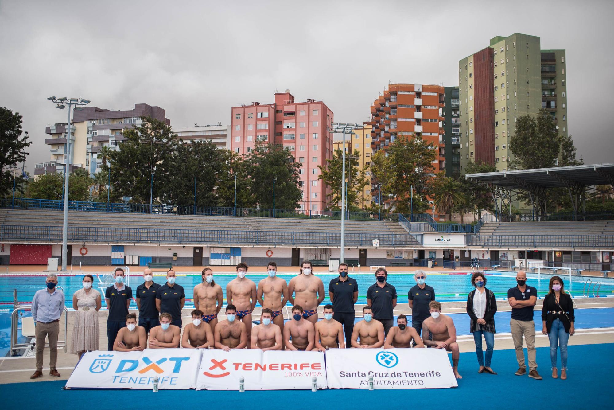 La Selección Española Masculina de Waterpolo se entrena en Tenerife