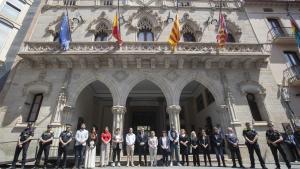 Minuto de silencio en Terrassa por las dos turistas catalanas asesinafas en Afganistán