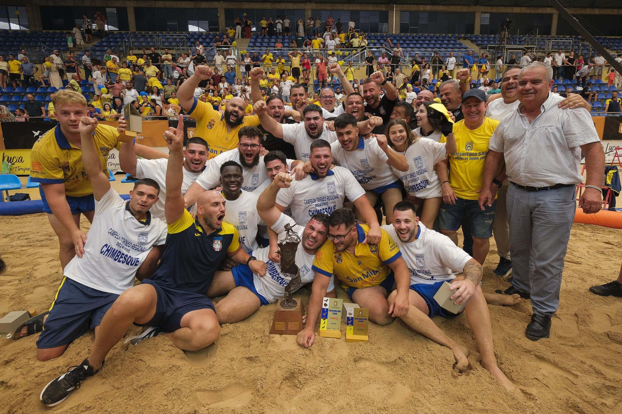 Final del torneo DISA Gobierno de Canarias de Lucha