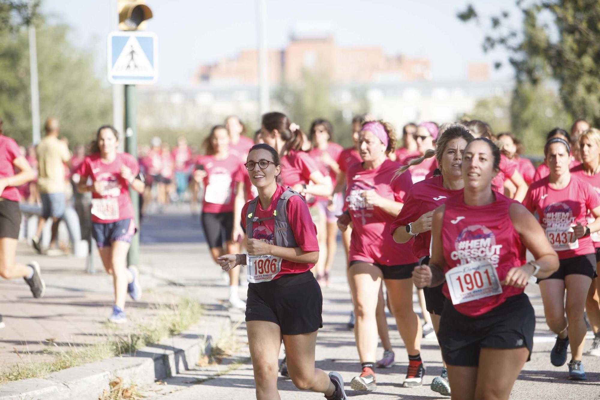 Les millors imatges de la 10a edició de la Cursa de la Dona