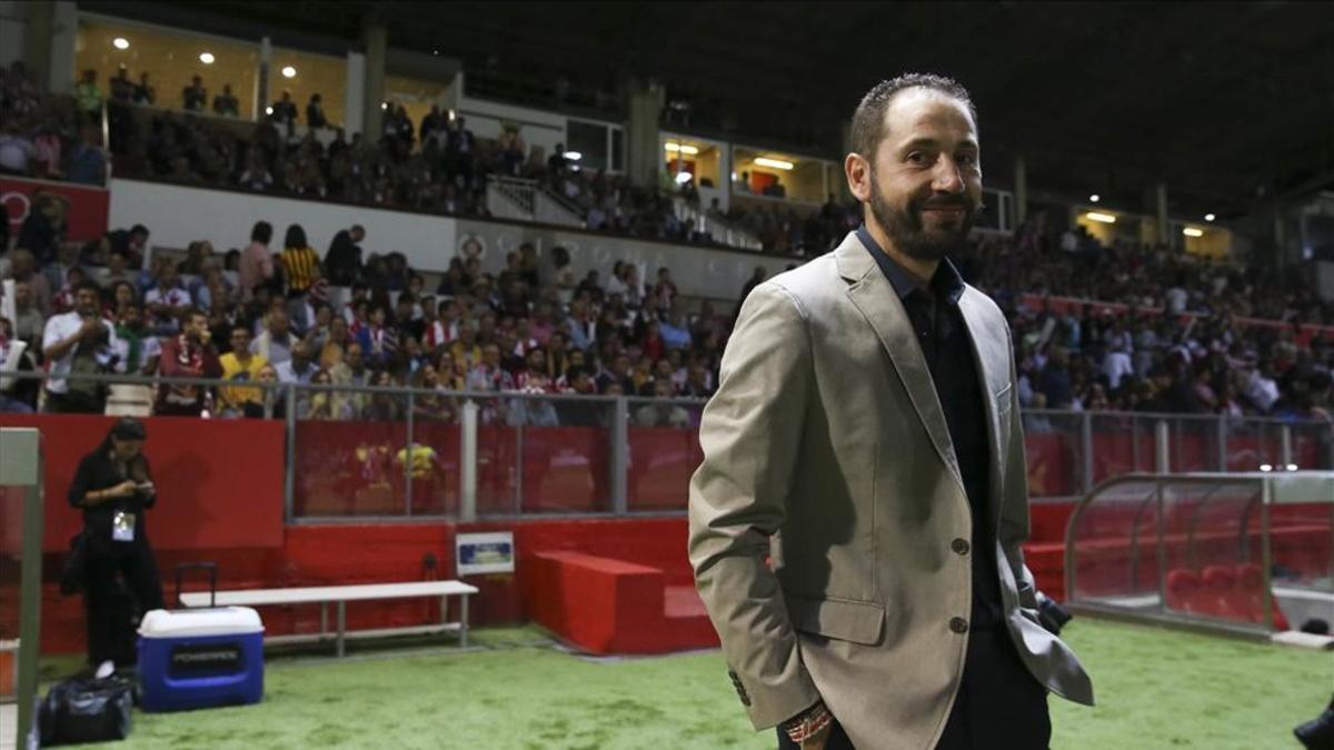 Pablo Machín es optimista de cara la eliminatoria de Copa contra el Levante