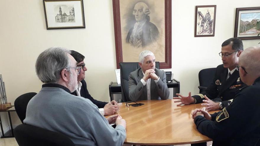 La reunión mantenida en la Alcaldía