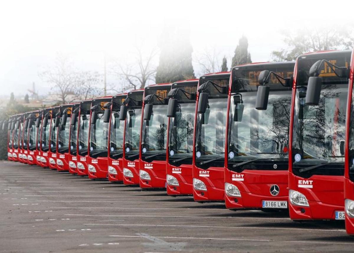 Els autobusos de  València (EMT)