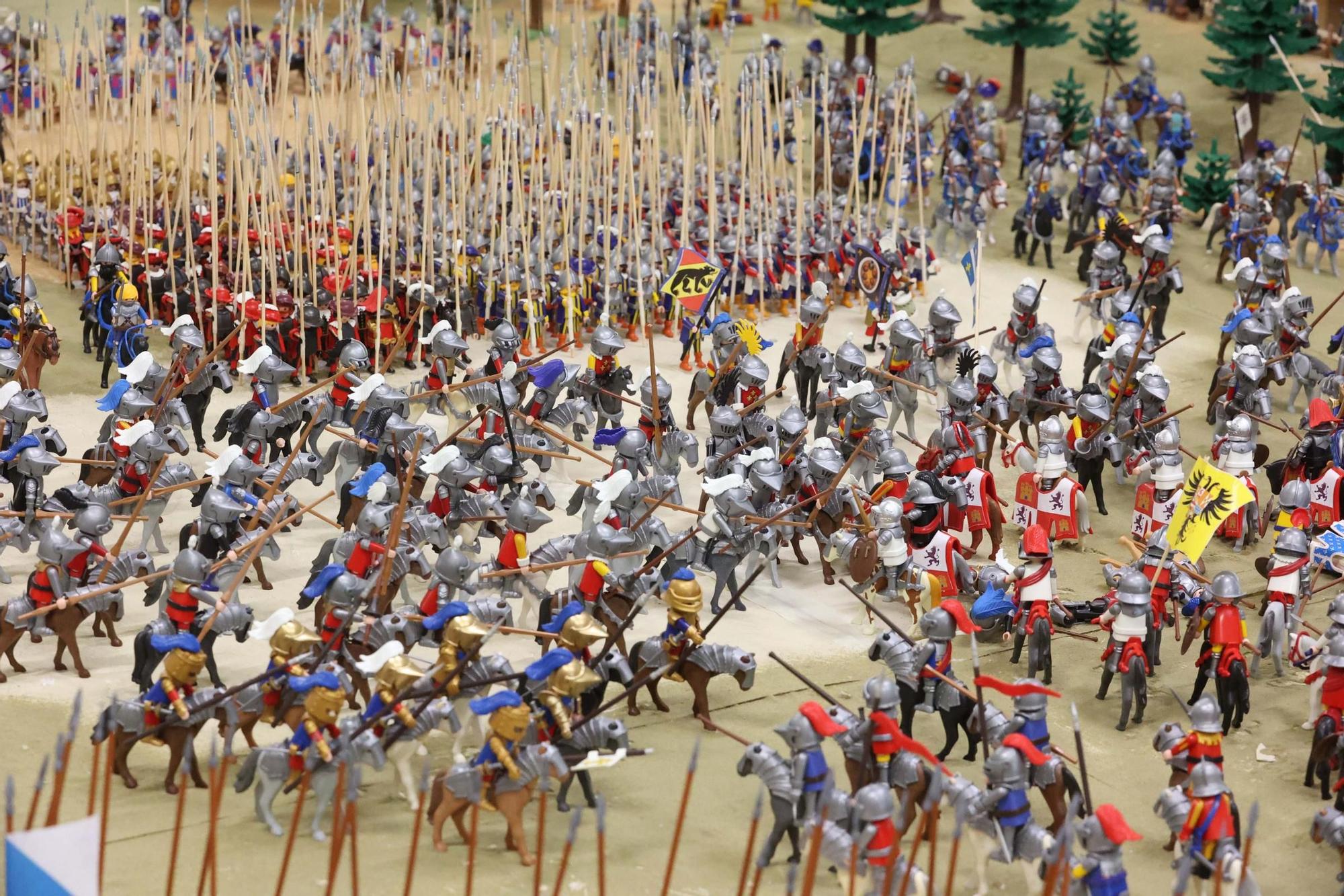 Exposición de clicks de Playmobil en el Museo Militar de A Coruña