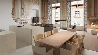 Així és l'espectacular dúplex de nova construcció al cor de Barri Vell de Girona