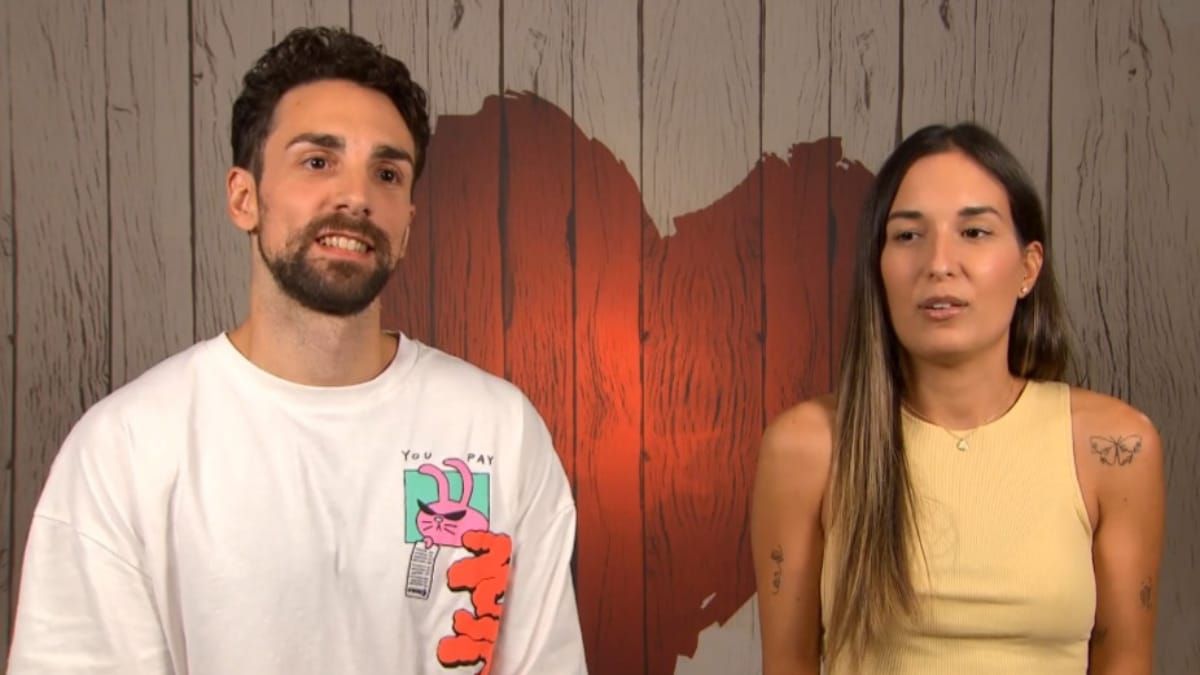 Marc y Alba en su cita de 'First Dates'